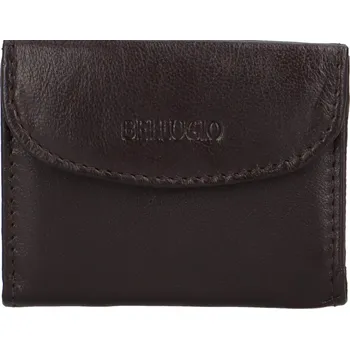 Peněženka Mini kožená dámská peněženka Bellugio Jisira, tmavě hnědá