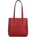 Dámská kabelka na rameno tmavě červená - Delami Glimmer červená