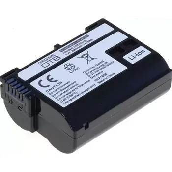 OTB Baterie Nikon EN-EL15 2050mAh Li-Ion 7.2V - kvalitní akumulátor do digitálních fotoaparátů, plně nahrazuje originál