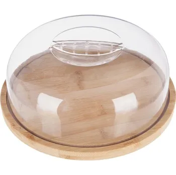 Kuchyňské prkénko ORION Prkénko bambus serv.+poklop UH pr. 26 cm, v. 9 cm