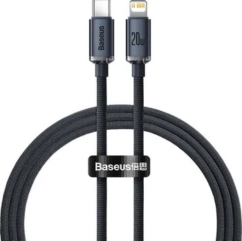 Autolékárnička Baseus CAJY000301 Kabel USB-C - Lightning pro Apple iPhone iPad AirPods PD 20W 2m