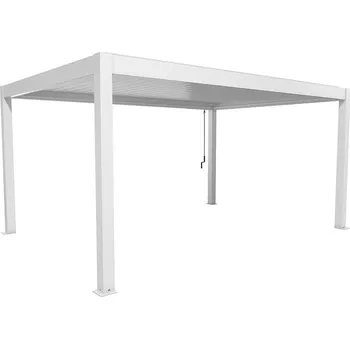 Pergola Biohort Hliníková Pergola 5x3,5, Bílá (Originální pergola v kvalitě od Biohort)