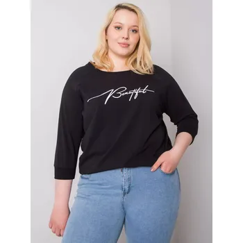 Dámská halenka Halenka RV BZ 6391.48 černá jedna velikost