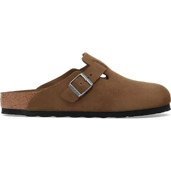 Dámské pantofle Semišové pantofle Birkenstock Boston 1030814 hnědá 88X, EUR 39