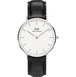 Daniel Wellington Classic 36 Sheffield S White 0608DW + 2 měsíce na vrácení zboží