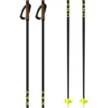 Běžkařská hole ONE WAY STORM 6 MAG DARK 2025/26 135 černá