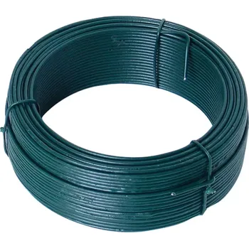 Vázací drát 42256 Vázací drát zelený PVC 3,4 mm x 50 m XTline