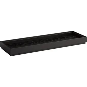 APS Obdélníkový dřevěný kontejner, GN 1/3, 530x162x45 mm, černý | APS, Valo