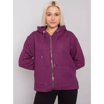 Dámská mikina Halenka-RV-BL-7451.23-fialová S/M