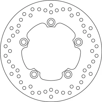 Brzdový kotouč Brembo Serie Oro brzdový kotouč 68B40750