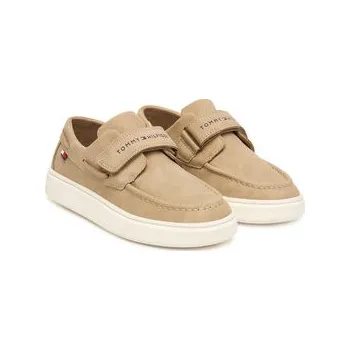 Dámské polobotky Polobotky Tommy Hilfiger Low Cut Velcro T1B4-34340-0315 S Béžová 32