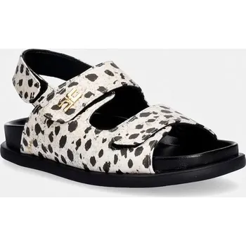 Dívčí sandály Dětské sandály Elisabetta Franchi F4A2.E0604.30.34 béžová 02X, EUR 33