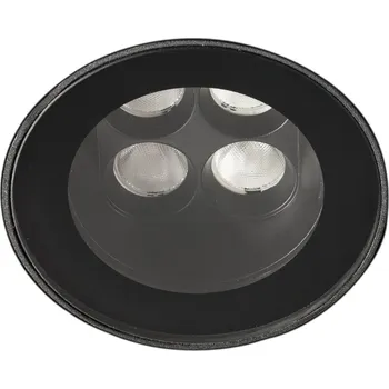 Venkovní osvětlení TRAS LED zapuštěné svítidlo, černá - FARO