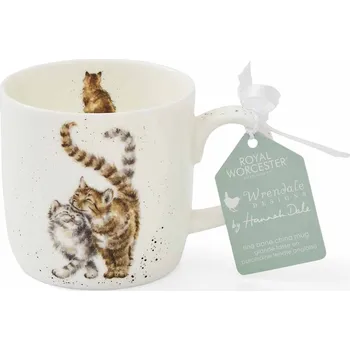 Wrendale porcelánový hrnek Feline Good s kočkami 0,31l Cats