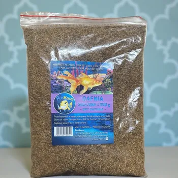 Krmivo pro rybičky DAFNIE-PERLOOČKY SUŠENÉ SÁČEK 200G