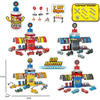 Hračka Alltoys Benzínová pumpa pro auta