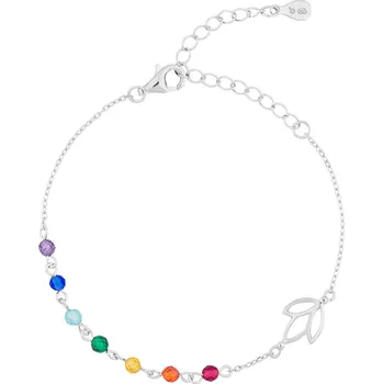 Náramek Preciosa Stříbrný náramek Zen s kubickou zirkonií Preciosa 5457 70