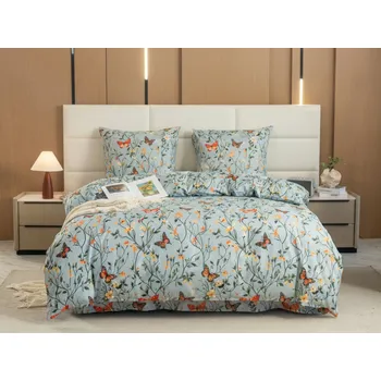 Povlečení Povlečení z mikrovlákna MONARCH WINGS světle modré Rozměr povlečení: 2 ks 70 x 90 cm | 200 x 220 cm