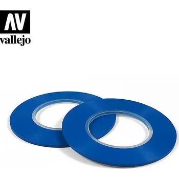 Modelová železnice Maskovací flexibilní páska 2 mm 2 kusy - Vallejo T07008