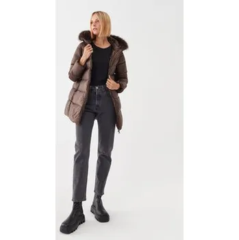 Dámská bunda Hetregó Vatovaná bunda Hanna 8M602F 22WD02 Hnědá Regular Fit 42