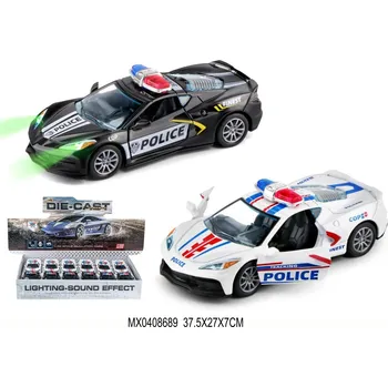 Hračka Alltoys Autíčko kovové policie 1:32