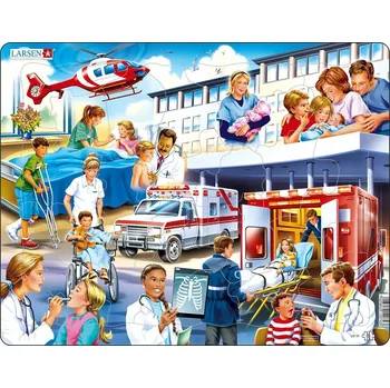 Larsen Puzzle Nemocnice 25 dílků