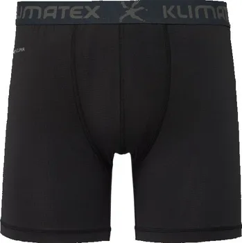 Boxerky Pánské funkční boxerky ball-holders Klimatex ROBERTO RE:CLIMA 2XL Černá, Tmavě šedá