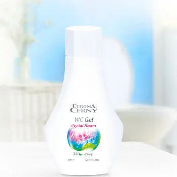 WC čistič Eurona by Cerny EURONA - CRYSTAL FLOWER - Aktivní čisticí gel pro svěží toaletu