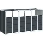 Box na 3 popelnice z oceli 216 x 81 x…