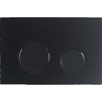 Splachovací tlačítko kielle Gemini New II Ovládací tlačítko splachování, matná černá