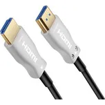 PremiumCord optický fiber HDMI High Speed with Ether. 4K@60Hz kabel 40m, M/M, zlacené konektory