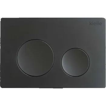 Splachovací tlačítko kielle Gemini New I Ovládací tlačítko splachování, matná černá