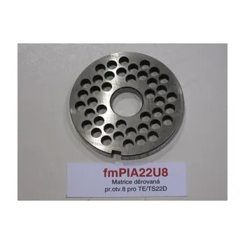 Kuchyňský mlýnek Matrice Děrovaná pr.otv.8 pro TE/TS 22 D