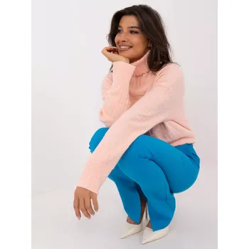 Dámský svetr Jumper AT SW 2342 1.35 peach jedna velikost