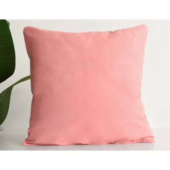 Povlečení XPOSE® Bavlněný povlak na polštář MICHAELA - starorůžový 50x50 cm, Bavlna + Prodloužená možnost vrácení zboží do 50 dnů