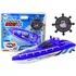 RC model lodě Mamido Policejní loď na dálkové ovládání RC modrá