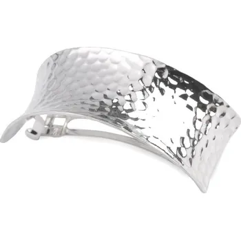 Francouzská spona do vlasů - 1 stříbrná