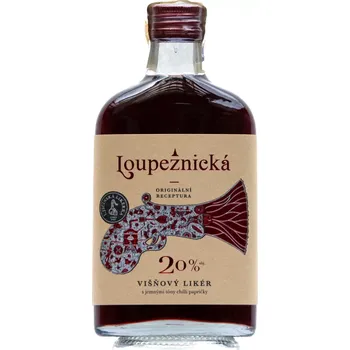 Likér Višňový likér s chilli 20% 200ml (Višňový likér s chilli 20% 200ml)