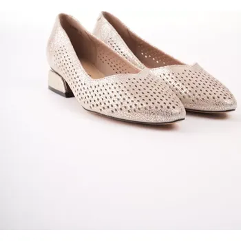 Dámské lodičky KARISMA dámské lodičky perforované zlaté