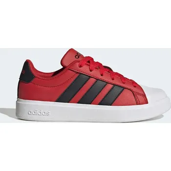 Pánské tenisky Dětské tenisky adidas STREETTALK JP9412 červená 33X, EUR 36 2/3