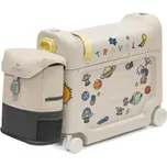 Stokke JetKids™ by Stokke® BedBox® set s batohem Moonglow White