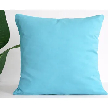 Povlak na polštářek XPOSE® Bavlněný povlak na polštář MICHAELA - azurový 45x45 cm, Bavlna + Prodloužená možnost vrácení zboží do 50 dnů