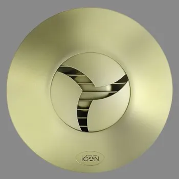 ventilátor do koupelny AIRFLOW iCON přední kryt - zlatá
