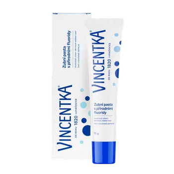 Dentální hygiena Vincentka Zubní pasta 95g