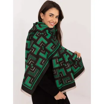 Šála Šála AT SZ 23158.32 černozelená jedna velikost