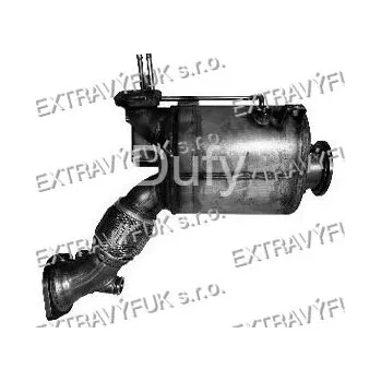 Filtr pevných částic BMW X3 M40xd G01 xDrive TX91, TX95 Filtr pevných částic DPF 1360