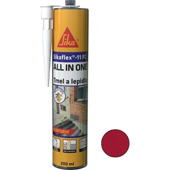 Stavební chemie Tmel polyuretanový Sikaflex-11 FC Purform třešeň 300 ml