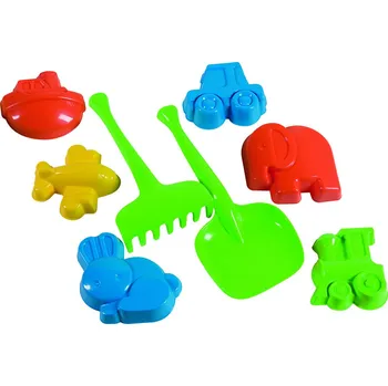 Hračka na písek Alltoys Androni Sada bábovek, lopatka a hrabičky