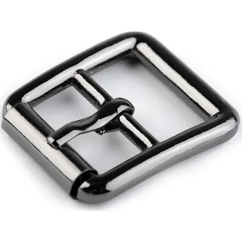 Pro Háčkování Kovová spona 20 mm černý nikl