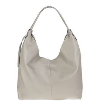 Kabelka NovaKabelka.cz Kožená italská kabelka Delfina Grigia Perla